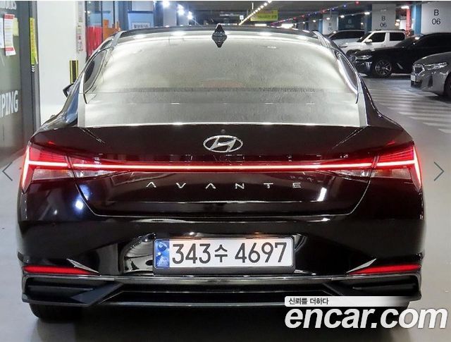 Hyundai AVANTE из Кореи Encar