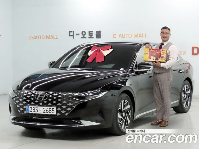 Hyundai Grandeur из Кореи Encar