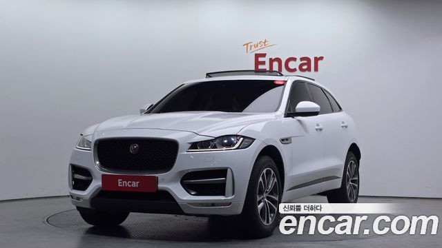 Jaguar F-PACE из Кореи Encar