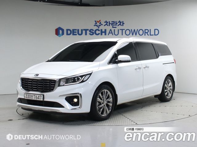Kia Carnival из Кореи Encar