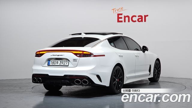 Kia Stinger из Кореи Encar