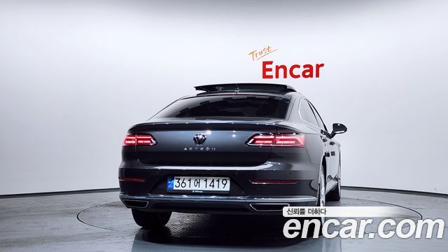 Volkswagen Arteon из Кореи Encar