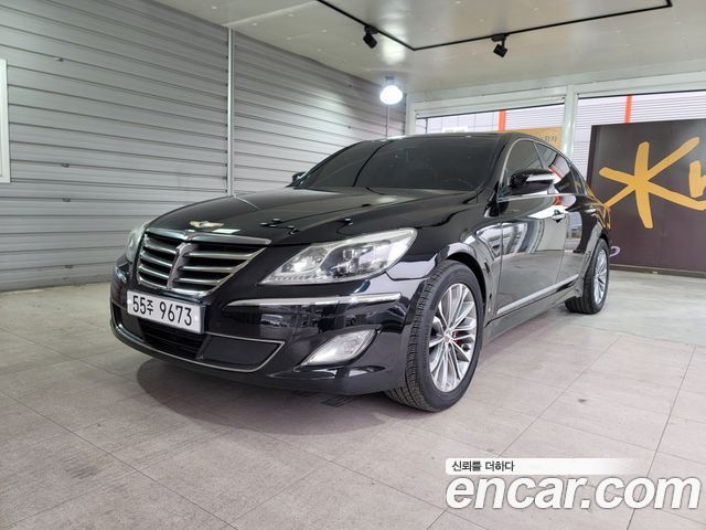 Hyundai Genesis из Кореи Encar