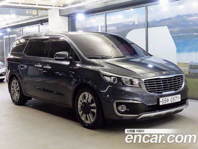 Kia Carnival из Кореи Encar