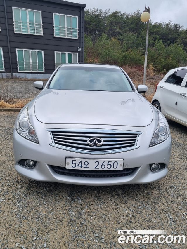 Infiniti G из Кореи Encar