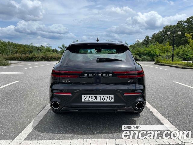 Genesis GV70 3.5T Gasoline AWD — пробег 1 500 км — фото 4 из 5
