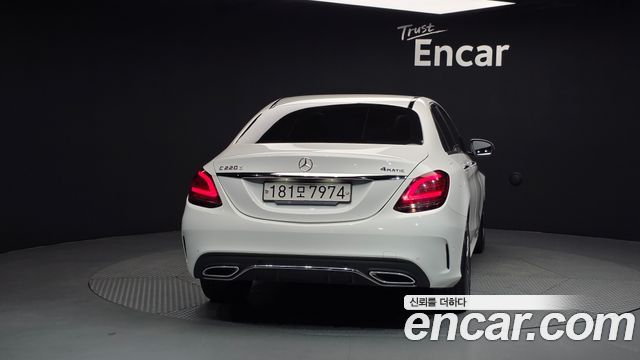 Mercedes-Benz C-Class C220 d 4MATIC AMG Line — пробег 121 297 км — фото 4 из 5