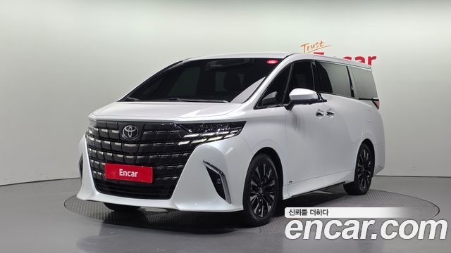 Toyota Alphard из Кореи Encar