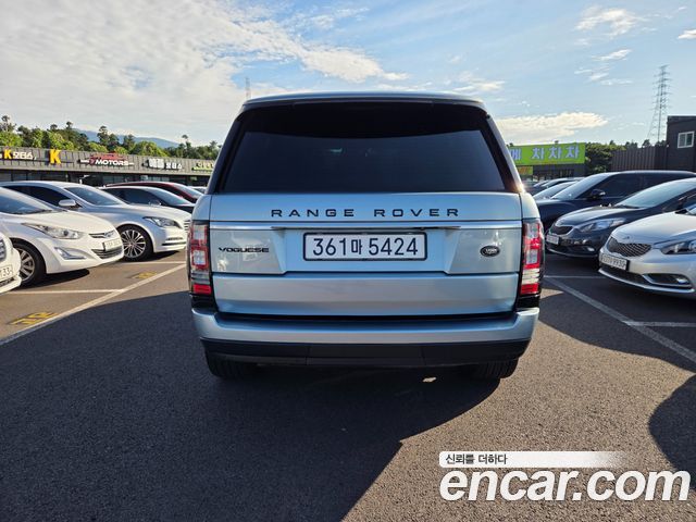 Land Rover Range Rover из Кореи Encar