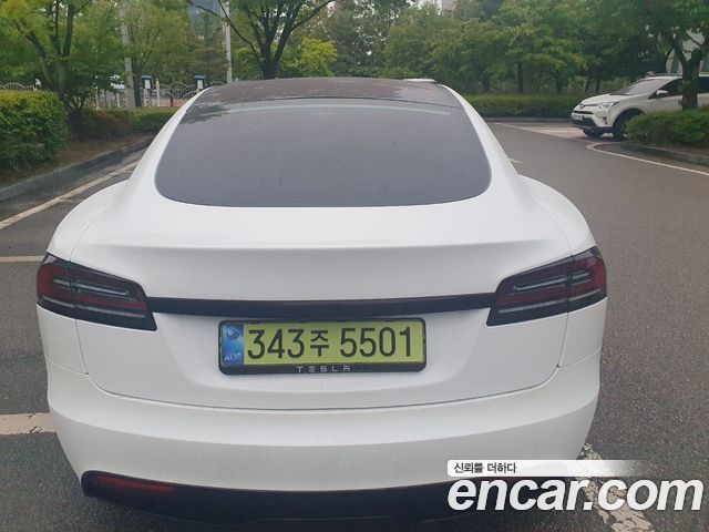 Tesla Model S из Кореи Encar