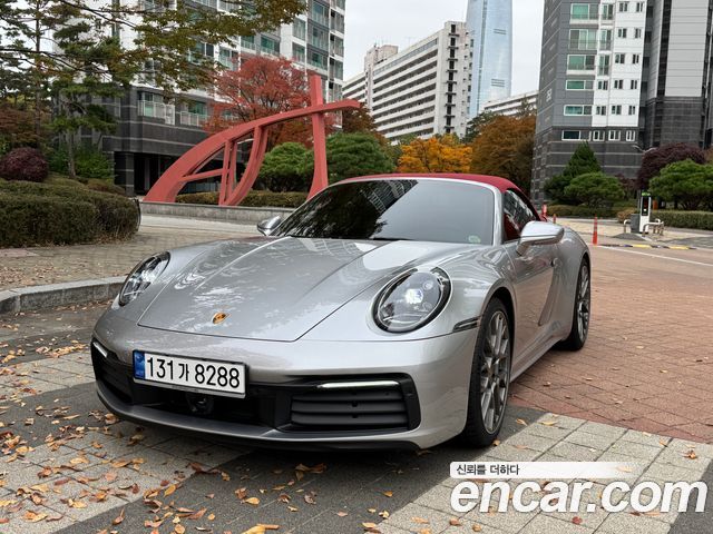 Porsche 911 Carrera 4S Cabriolet — пробег 3 321 км — фото 1 из 5