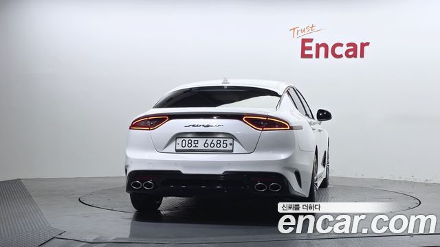 Kia Stinger из Кореи Encar
