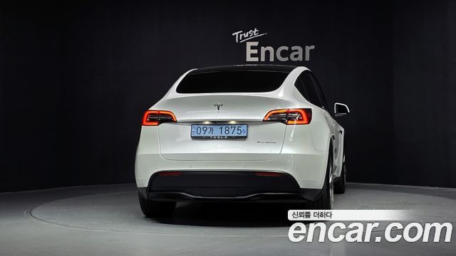 Tesla Model Y из Кореи Encar