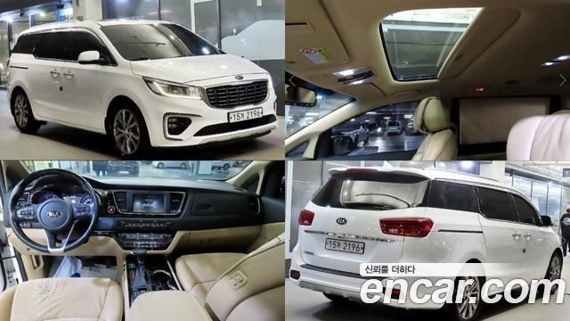 Kia Carnival из Кореи Encar