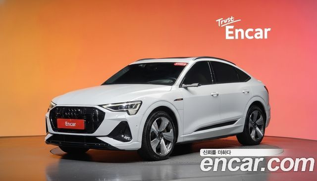 Audi e-tron из Кореи Encar