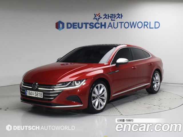 Volkswagen Arteon из Кореи Encar