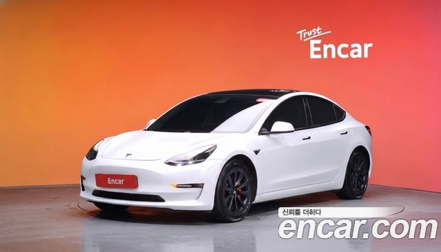 Tesla Model 3 из Кореи Encar