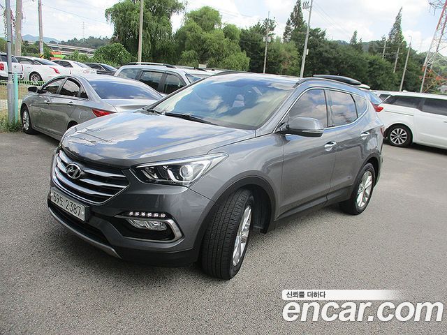 Hyundai Santafe из Кореи Encar