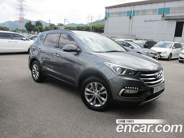 Hyundai Santafe из Кореи Encar