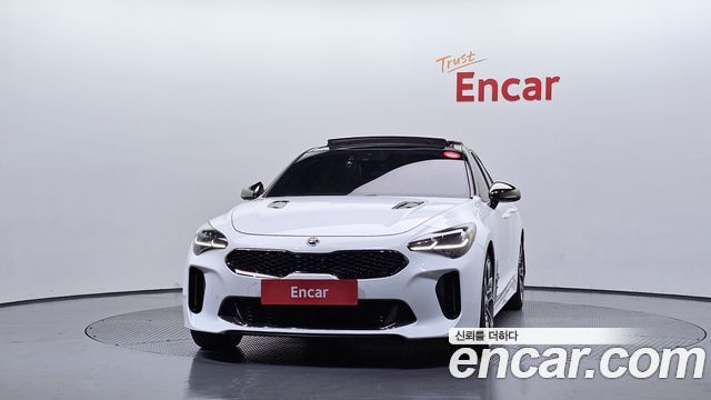 Kia Stinger из Кореи Encar