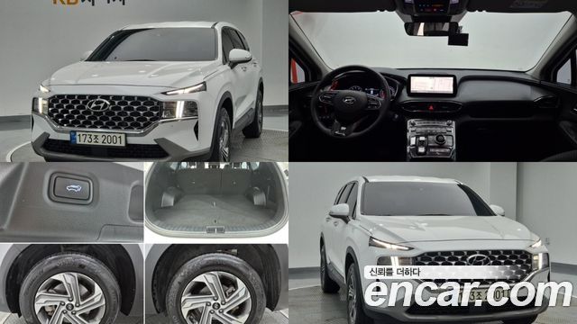 Hyundai Santafe из Кореи Encar