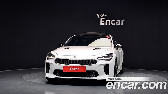 Kia Stinger из Кореи Encar