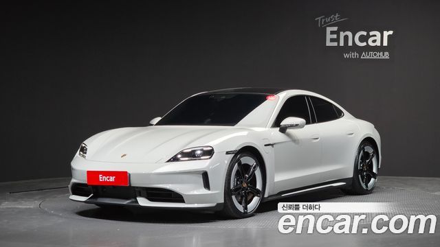 Porsche Taycan из Кореи Encar