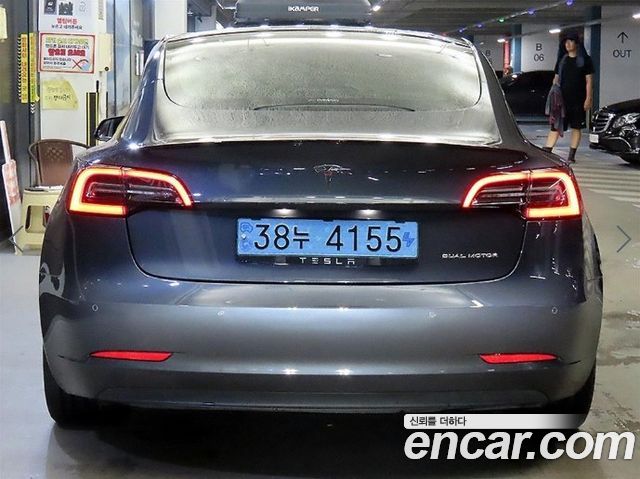Tesla Model 3 из Кореи Encar
