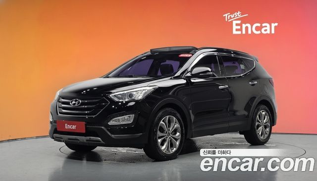 Hyundai Santafe Diesel(e-VGT) 2.0 4WD Premium — пробег 139 812 км — фото 1 из 5