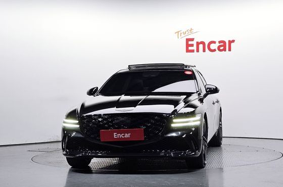 Genesis G80 Gasoline 3.5 Turbo AWD Black — пробег 5 126 км — фото 3 из 5