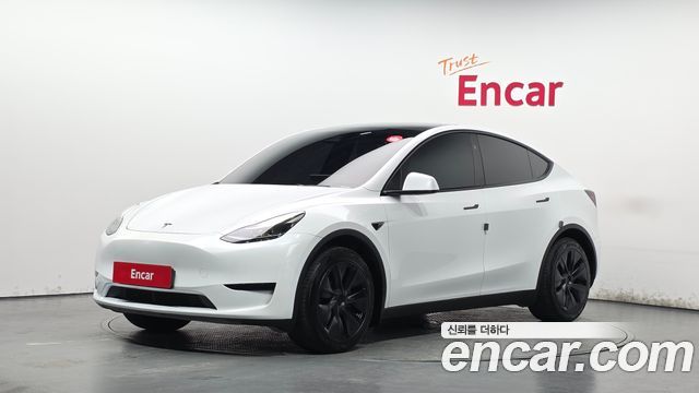 Tesla Model Y из Кореи Encar
