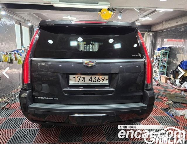 Cadillac Escalade из Кореи Encar