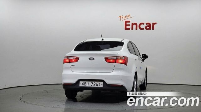 Kia pride из Кореи Encar