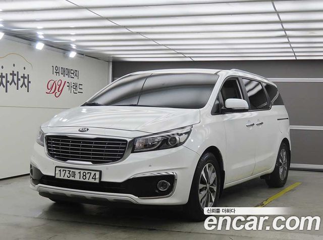 Kia Carnival из Кореи Encar