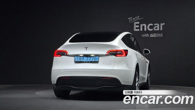 Tesla Model Y из Кореи Encar
