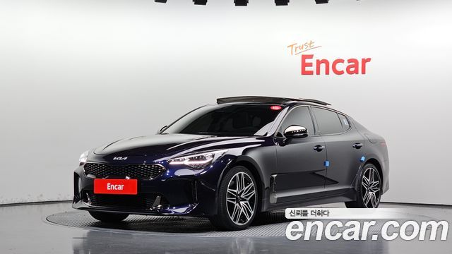 Kia Stinger из Кореи Encar