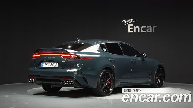 Kia Stinger из Кореи Encar