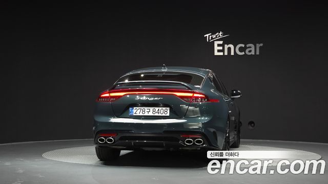 Kia Stinger из Кореи Encar
