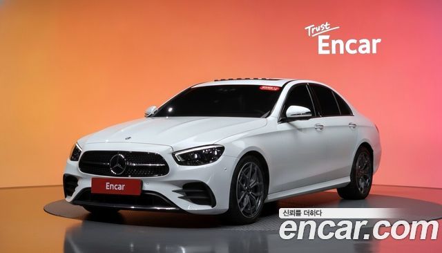 Mercedes-Benz E-Class E220d 4MATIC AMG Line — пробег 55 464 км — фото 1 из 5