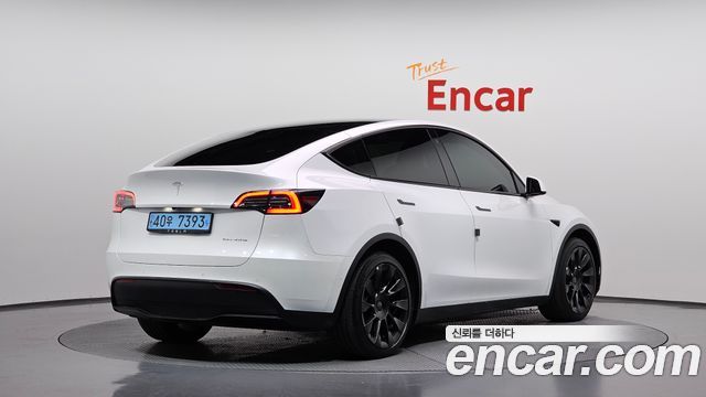 Tesla Model Y из Кореи Encar