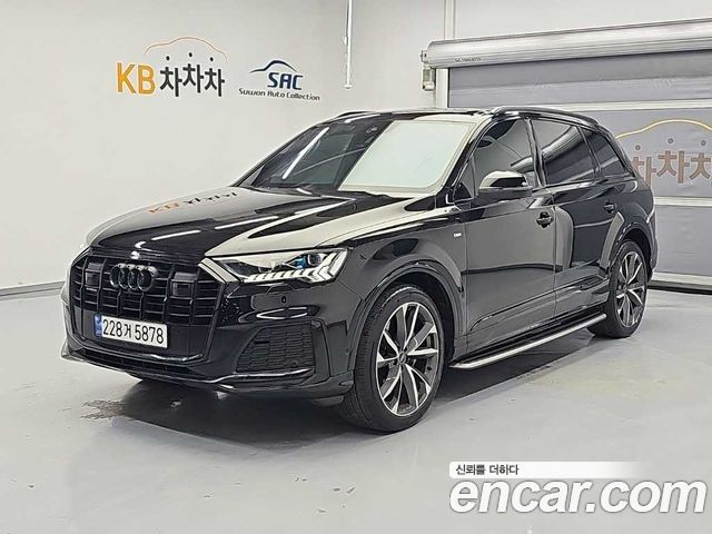 Audi Q7 50 TDI Quattro Premium — пробег 83 801 км — фото 1 из 5