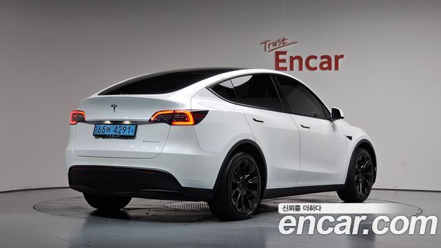 Tesla Model Y из Кореи Encar