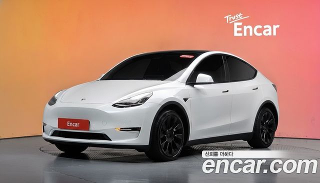 Tesla Model Y из Кореи Encar