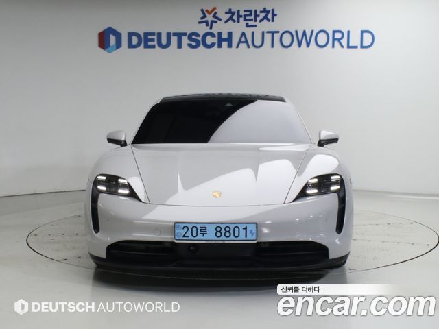 Porsche Taycan из Кореи Encar