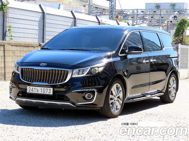 Kia Carnival из Кореи Encar