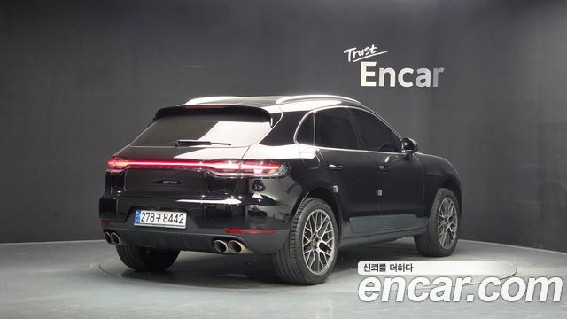Porsche Macan из Кореи Encar