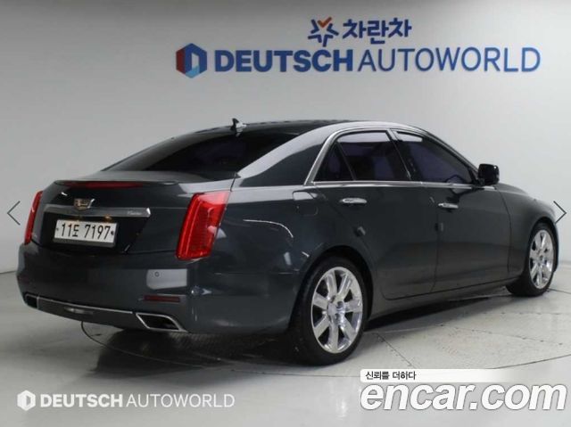 Cadillac CTS из Кореи Encar
