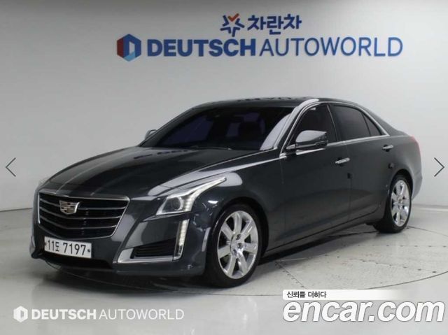 Cadillac CTS из Кореи Encar