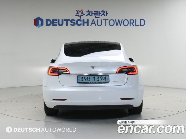 Tesla Model 3 из Кореи Encar