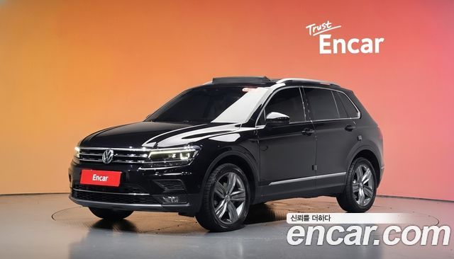 Volkswagen Tiguan из Кореи Encar